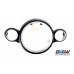 Moldura Painel Instrumentos Mini Cooper S 09 C/detalhe B6168