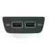 Entrada Adaptador Usb Duplo Vw T-cross 2020 C5982